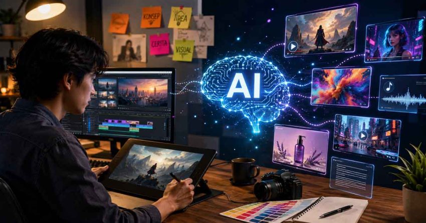 AI Generatif Mulai Mengubah Cara Industri Kreatif Mengembangkan Konten Digital