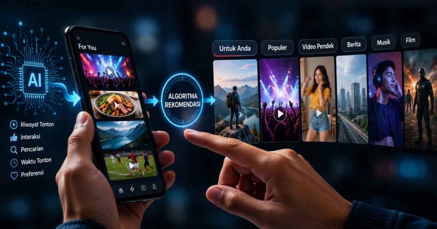 Algoritma Rekomendasi Makin Berpengaruh terhadap Konten yang Dilihat Pengguna