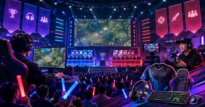 Dunia Esports Terus Berkembang dan Menciptakan Industri Baru di Sekitarnya