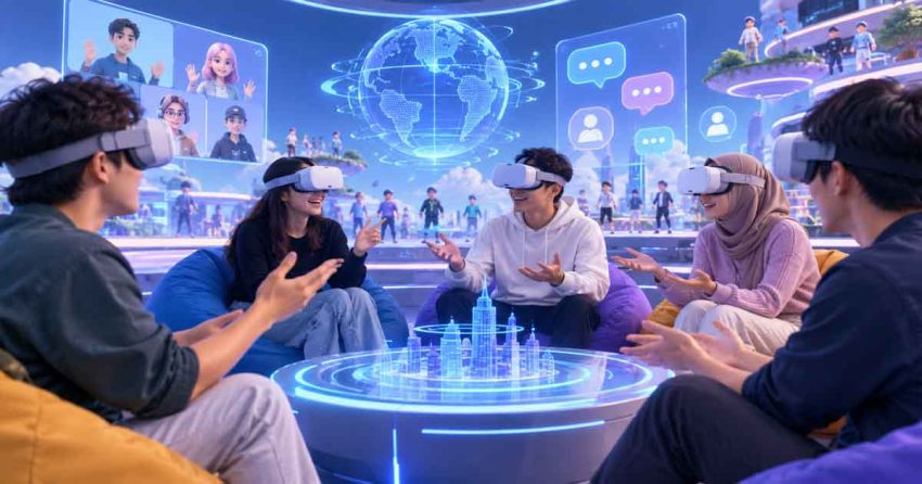 Dunia Virtual Mulai Menjadi Tempat Baru untuk Bersosialisasi dan Berkomunikasi