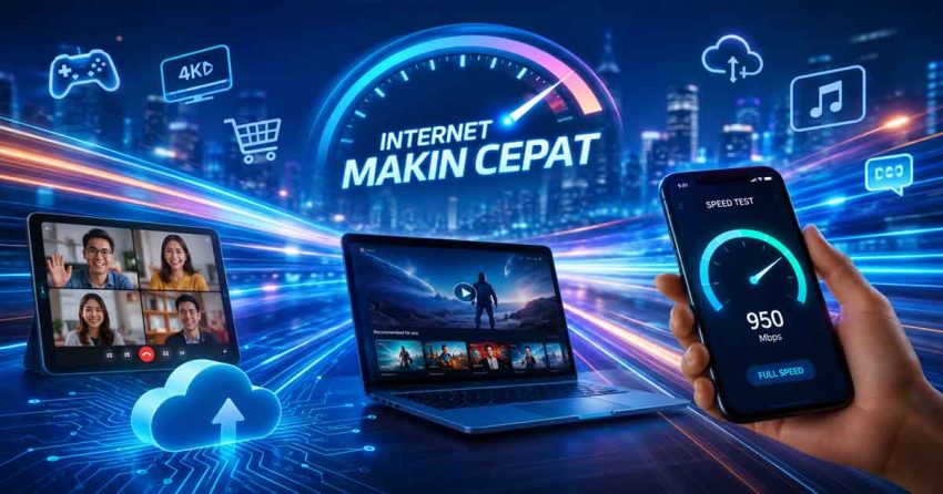 Internet Makin Cepat