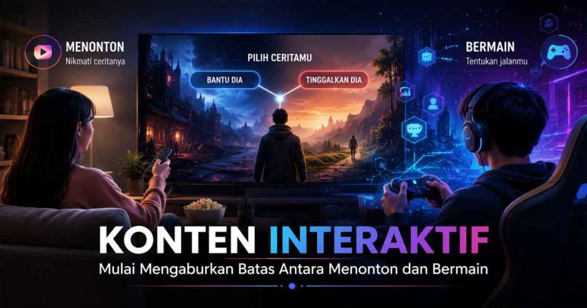 Konten Interaktif Mulai Mengaburkan Batas Antara Menonton dan Bermain