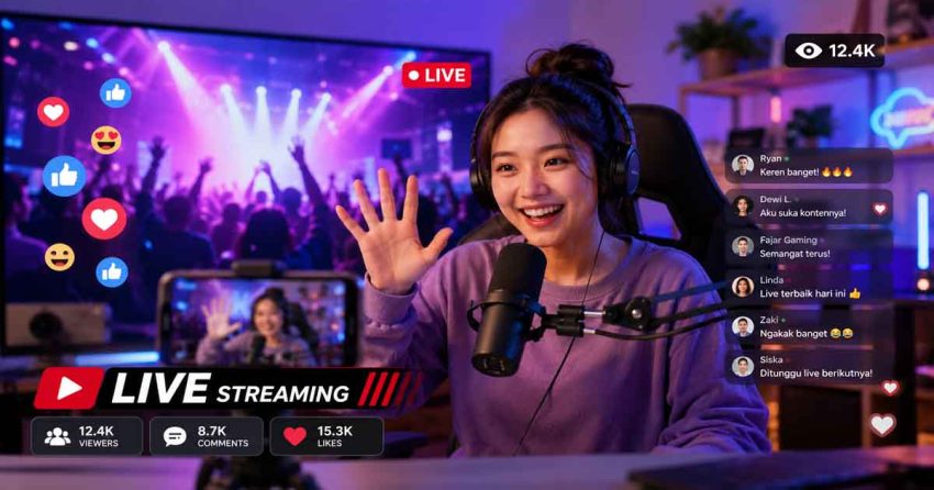 Live Streaming Berkembang Pesat dan Mengubah Cara Audiens Menikmati Hiburan