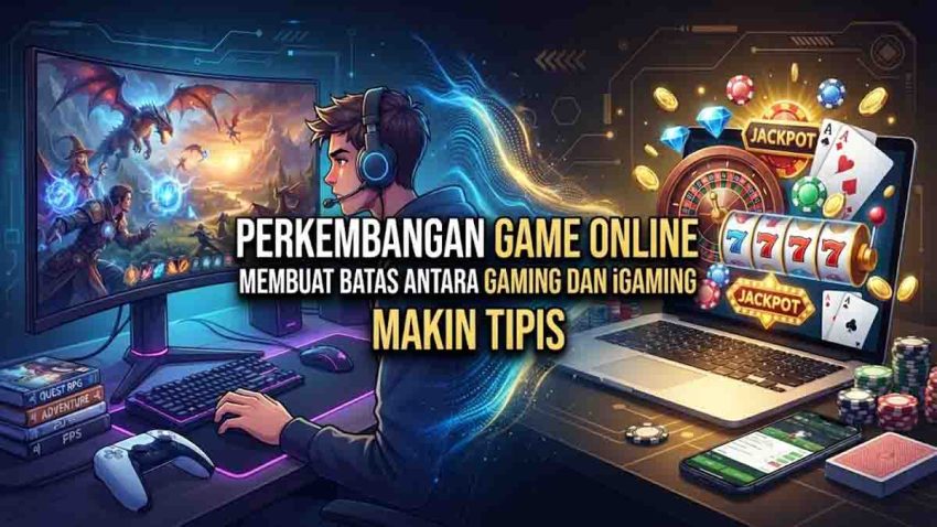 Perkembangan Game Online Membuat Batas Antara Gaming dan iGaming Makin Tipis