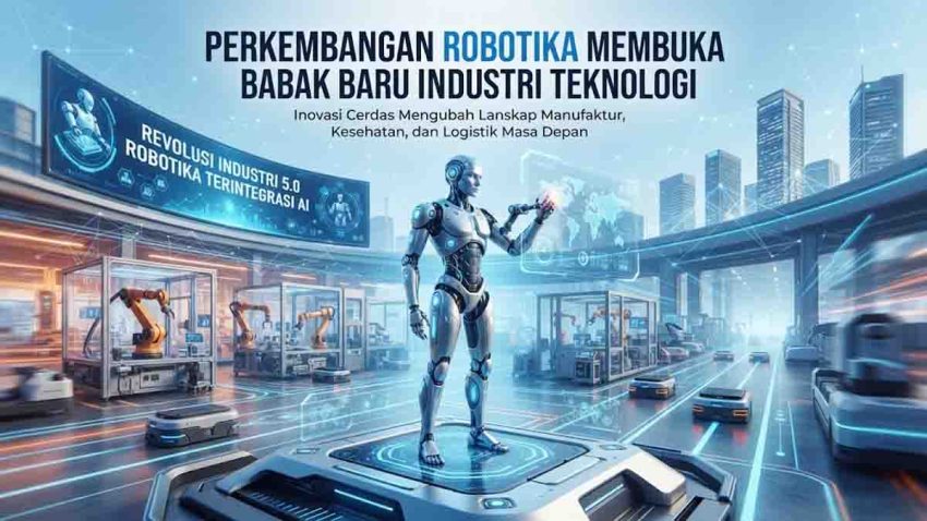Perkembangan Robotika Membuka Babak Baru Industri Teknologi